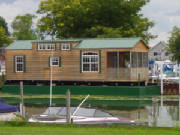 Floating cottage rentals